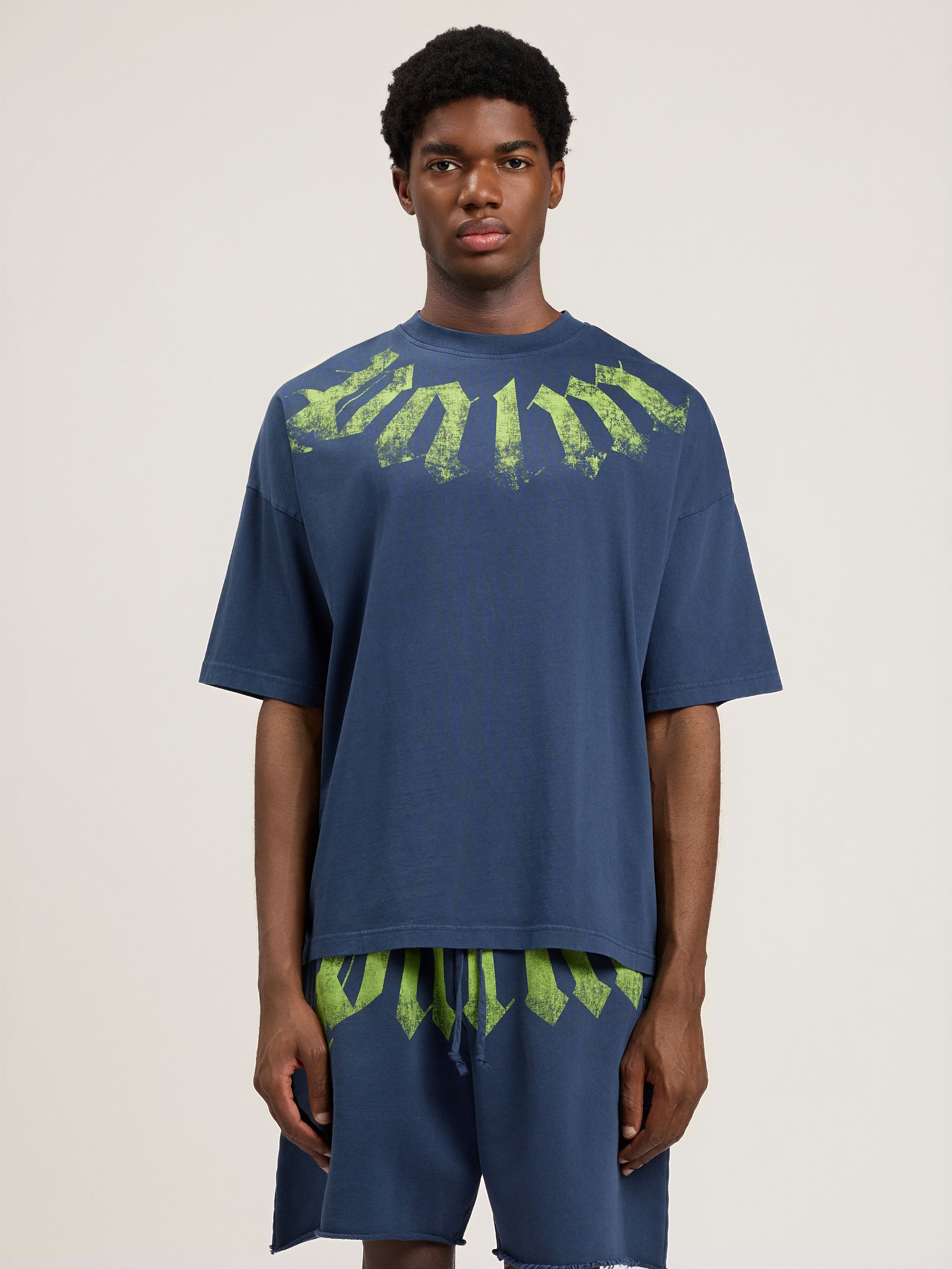 Big Neck Logo Loose T-Shirt