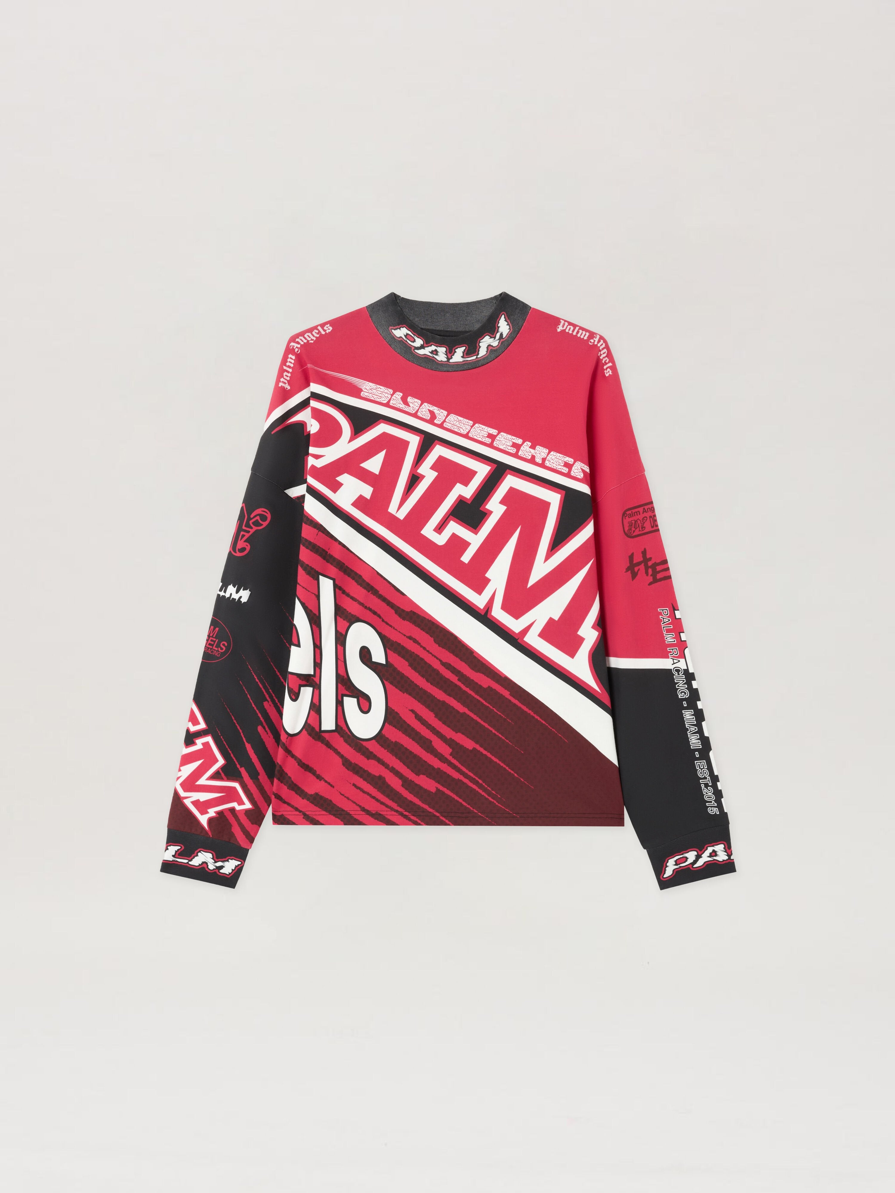 Racing Loose Long-Sleeved T-Shirt