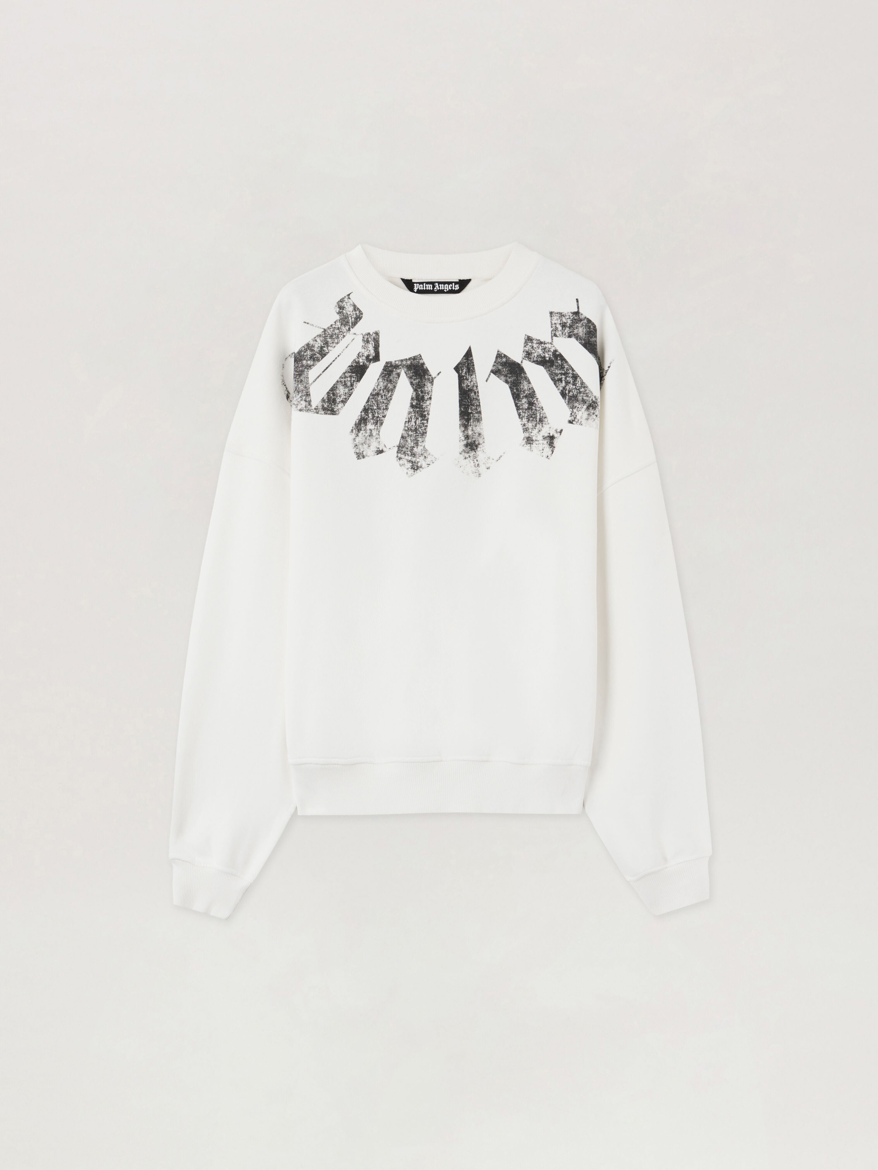 Big Neck Logo Loose Sweatshirt