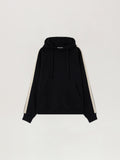 Back Curved Logo Track Hoodie